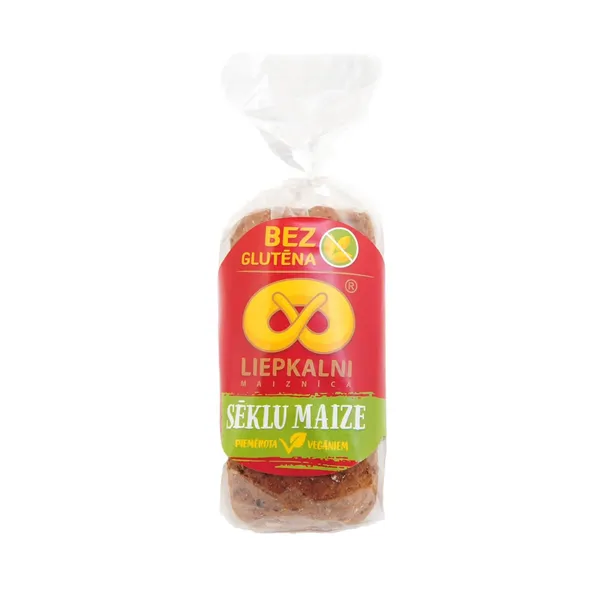 Bezglutēna sēklu maize Liepkalni vegān. 230g