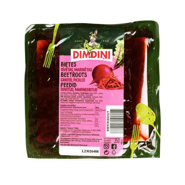 Bietes marinētas rīvētas 350g