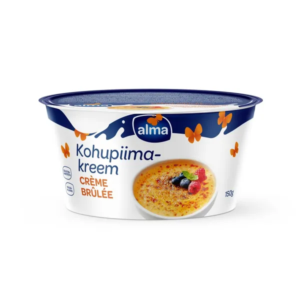 Biezpiena krēms Alma ar crème brulée g. 150g