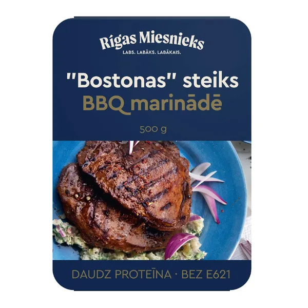 Bostonas steiks RM barbekjū marinādē 500g