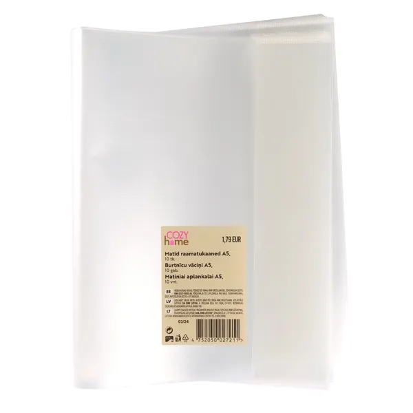 Burtnīcu vāciņi Cozy Home matēti A5 10gb BS25