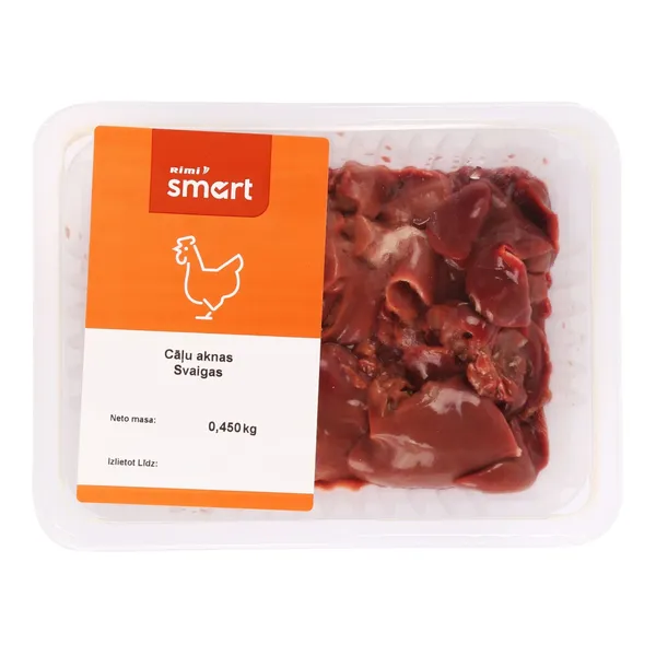 Cāļa aknas RIMI Smart 450g