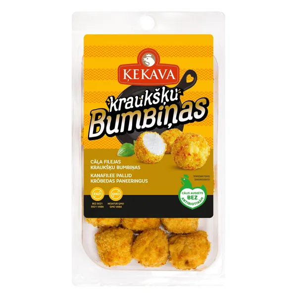 Cāļa filejas kraukšķu bumbiņas Ķekava 280g
