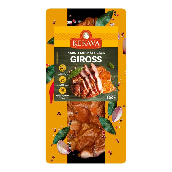 Cāļa giross Ķekava karsti kūpināts 300g