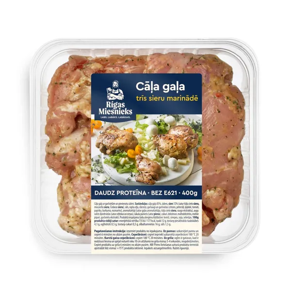 Cāļu gaļa RM trīs sieru marinādē 400g