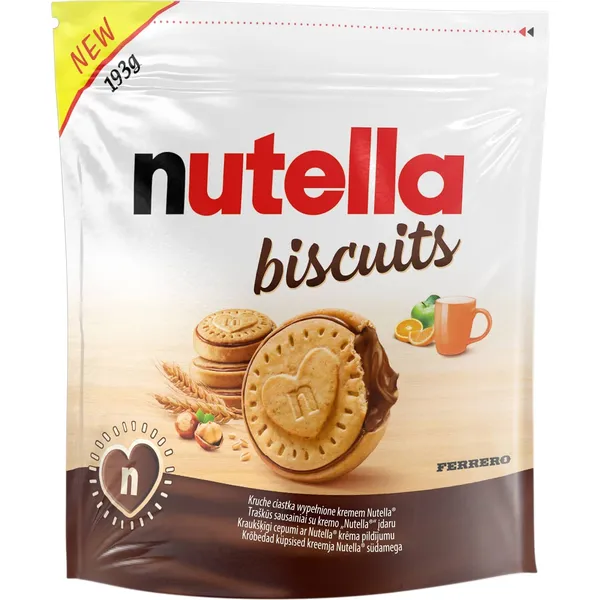 Cepumi Nutella ar riekstu šok. krēmu 193g