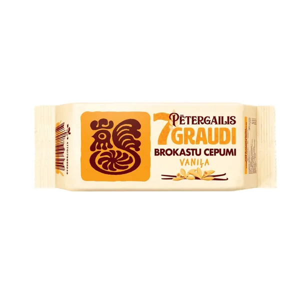 Cepumi Pētergailis 7 Graudi vaniļas 160g