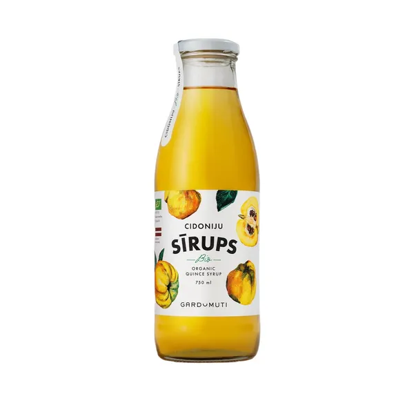Cidoniju sīrups Gardu Muti Latvijas BIO 0,75l