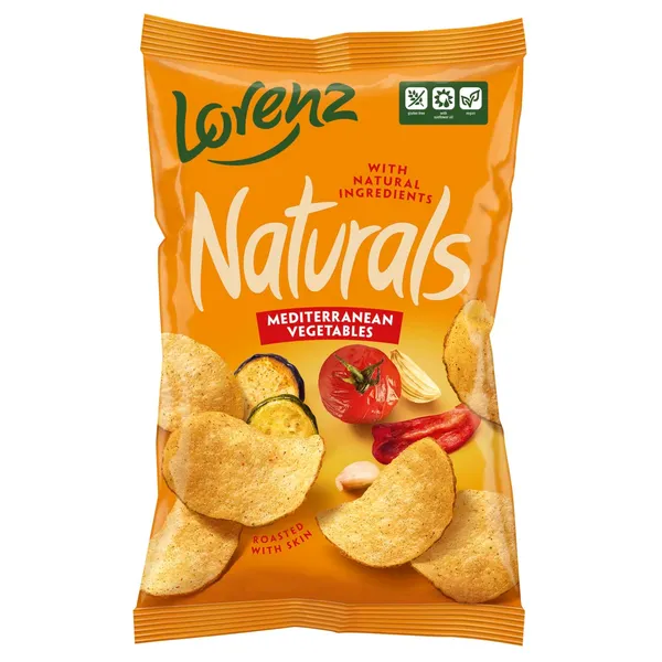 Čipsi Lorenz Naturals ar vidusj. dārz.g. 100g