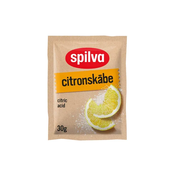 Citronskābe Spilva 30g