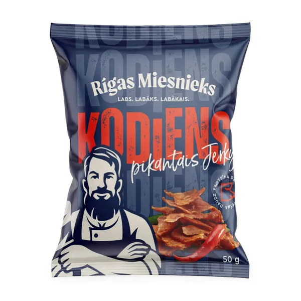 Cūkg.uzk. Rīgas Miesnieks Kodiens pikant. 50g
