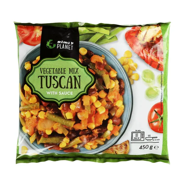 Dārz. mais. Rimi Planet Tosk. ar mērci 450g