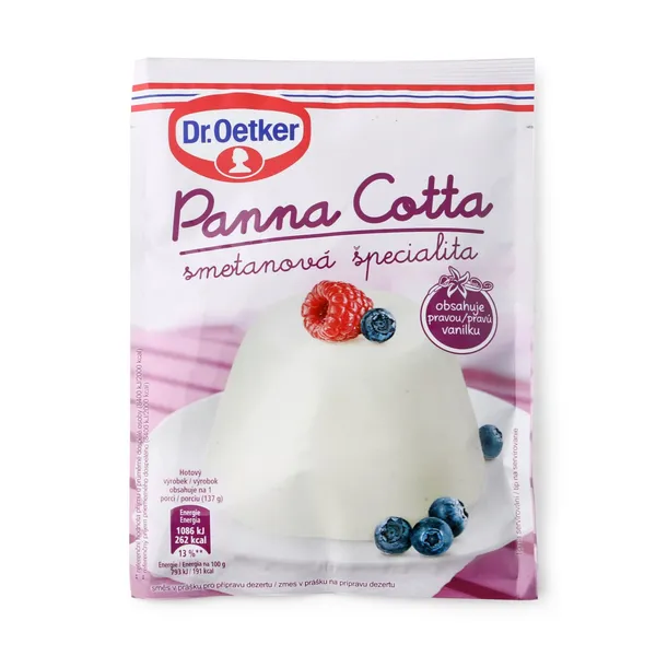 Deserts Dr.Oetker panna cotta 50g