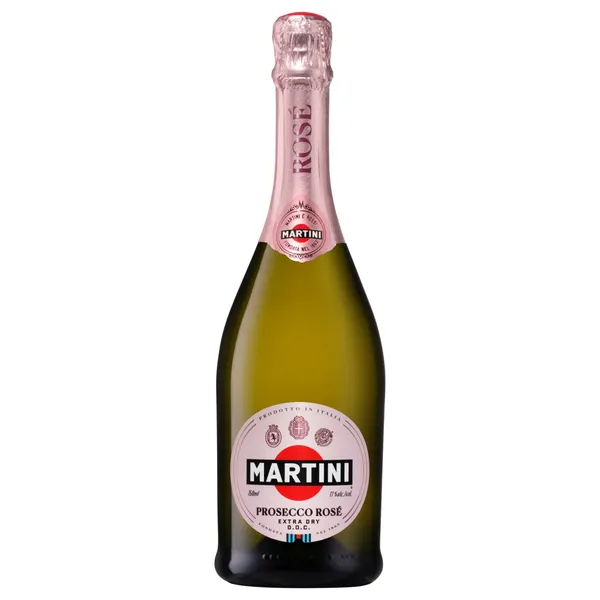Dz. vīns Martini Prosecco Rose 11,5% 0,75l