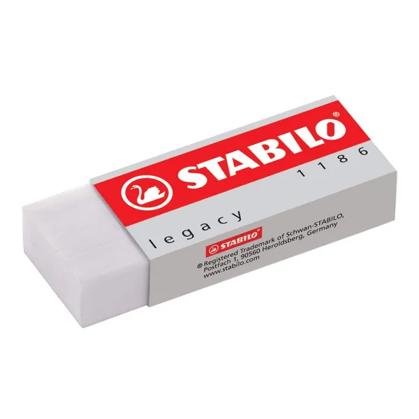 Dzēšgumija Stabilo Legacy 1186