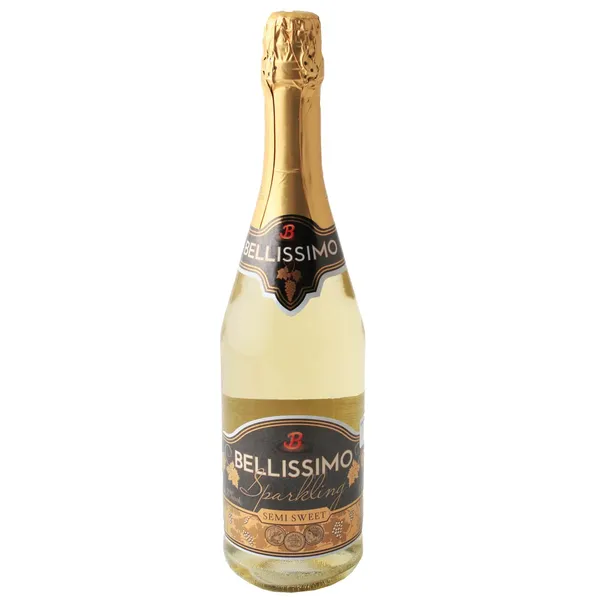Dzirkst. vīna sat. dzēr. Bellissimo 8% 0,75l
