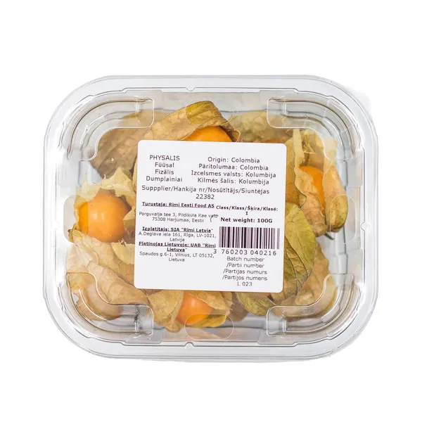 Fizālis, 100g