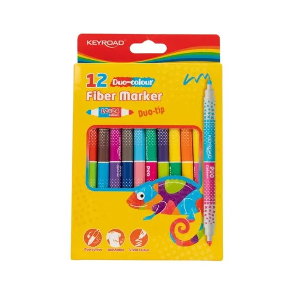 Flomāsteri Keyroad divpusēji 24 krāsas
