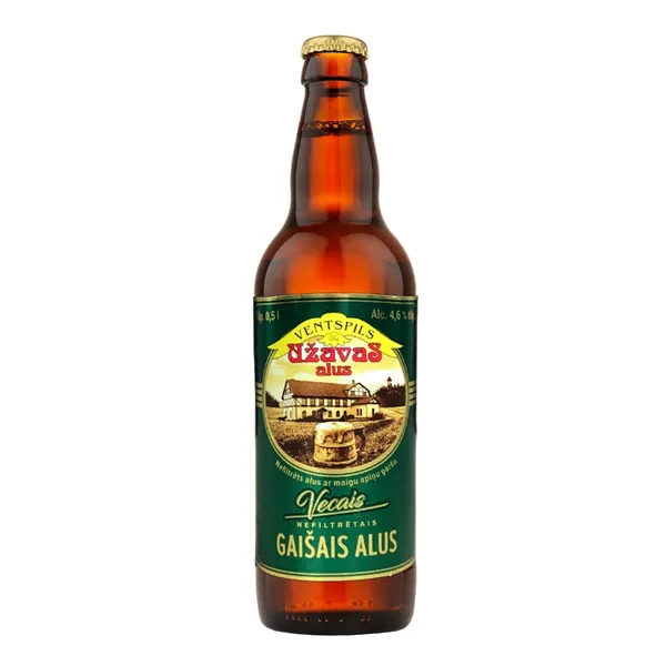 Gaišais alus Užavas Vecais nefilt. 4,6% 0,5L