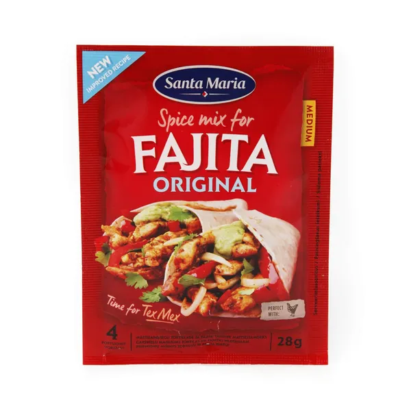 Garšvielu maisījums Santa Maria Fajita 28g
