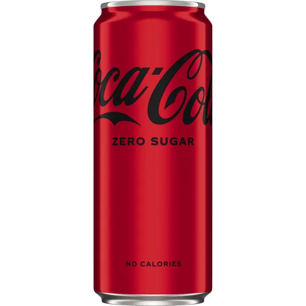 Gāz.dzēr. Coca Cola Zero ar saldinātāju 0,33l