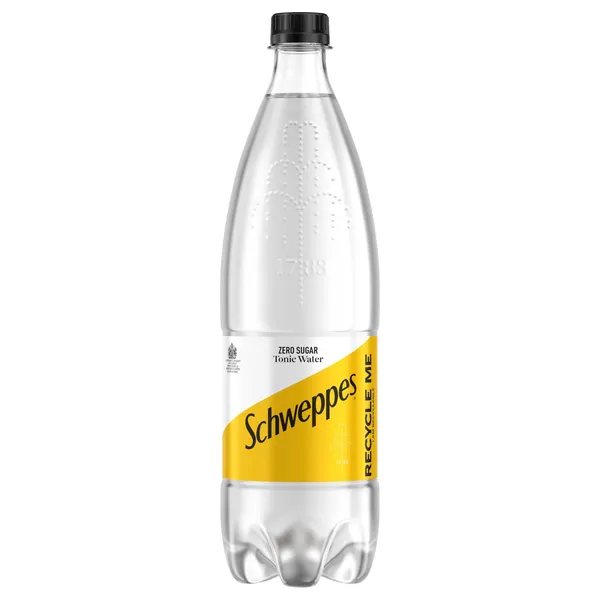 Gāzēts dz. Schweppes Tonic Water Zero 1l