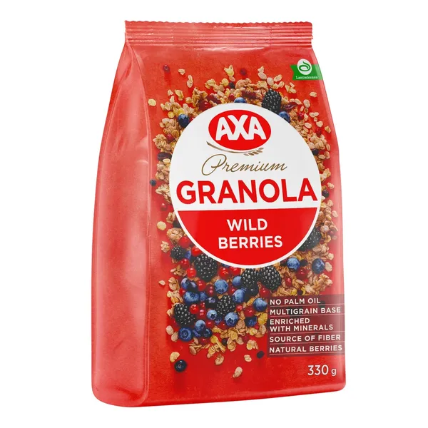 Granola Axa ar meža ogām 330g