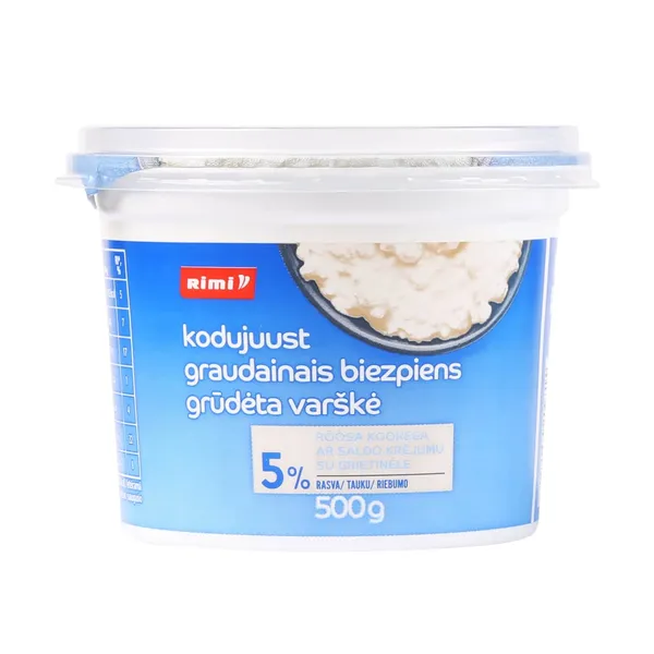 Graud.biezpiens ar saldo krējumu 5% Rimi 500g
