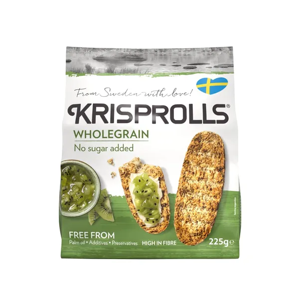 Grauzdiņi Krisprolls bez cukura 225g