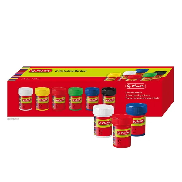 Guaša Herlitz 6x25ml BS25