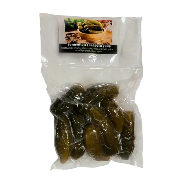 Gurķi skābēti (fermentēti) 300g