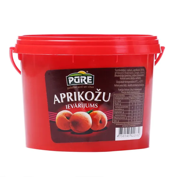 Ievārījums Pūre aprikožu 900g