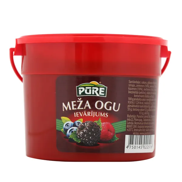 Ievārījums Pūre meža ogu 410g
