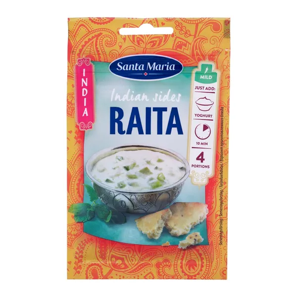 Indijas garšvielas Santa Maria Raita 8g