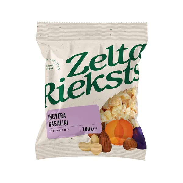 Ingvera gabaliņi Zelta Rieksts iecukuroti 100