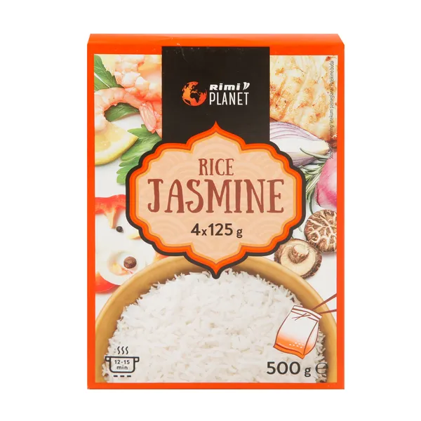 Jasmīna rīsi Rimi Planet 4x125g