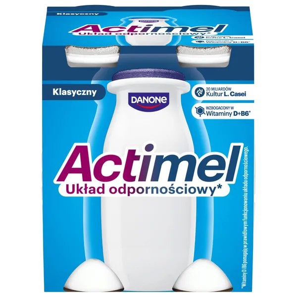 Jogurta dzēriens Actimel naturālais 4x100g