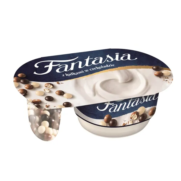 Jogurts Fantasia ar šokolādes bumbiņām 100g