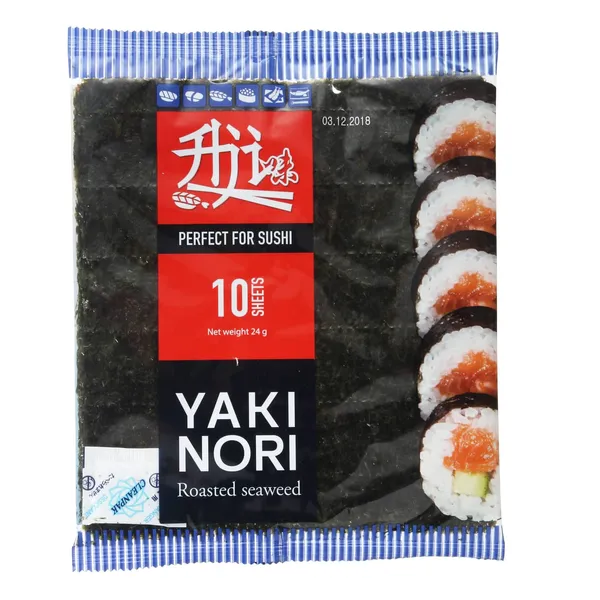 Jūraszāles Yaki Nori grauzd suši pagatav. 24g