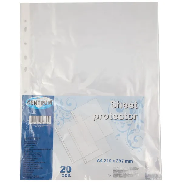 Kabatas Centrum A4 20gabals 0.025mm