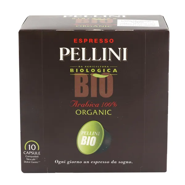 Kaf. kapsulas Pellini BIO Dolce Gusto 10x7,5g