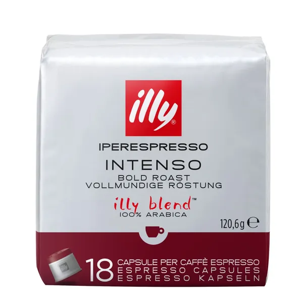 Kafijas kaps. Illy Iper tumš.gr. 18gab., 121g