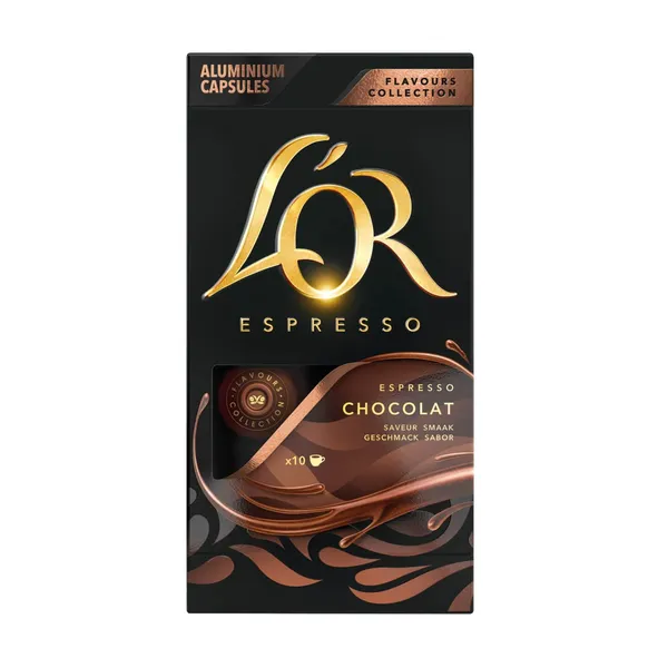 Kafijas kapsu. Lor ar šokolādes garšu 10x5,2g
