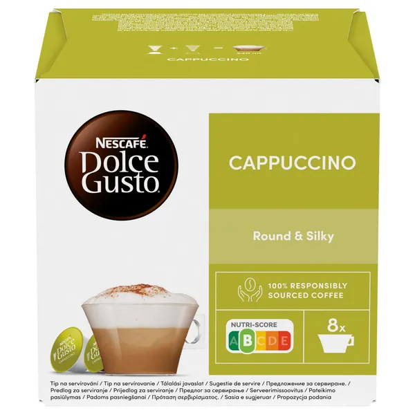 Kaf.kapsulas Dolce Gusto Cappuccino 186,4g