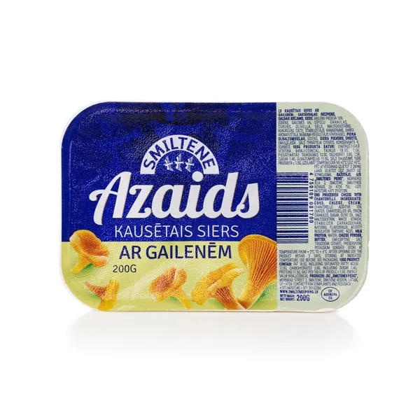 Kausētais siers Azaids ar gailenēm 45% 200g