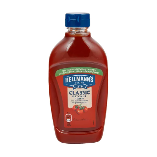 Kečups Hellman's vieglais 485g