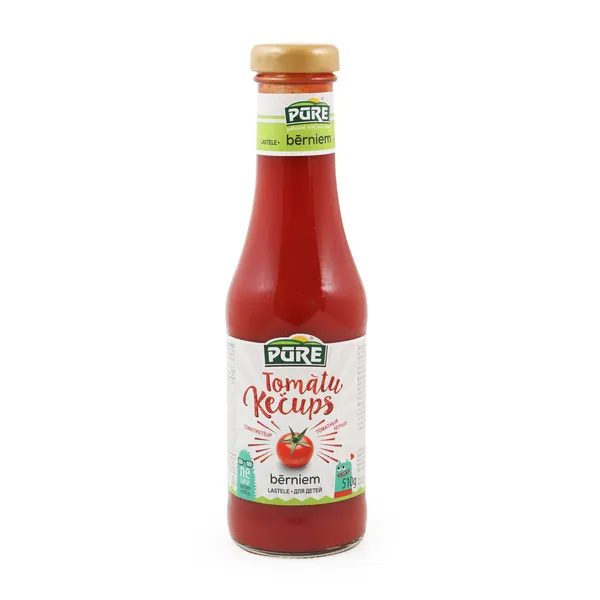 Kečups Pūre tomātu bērniem 510g