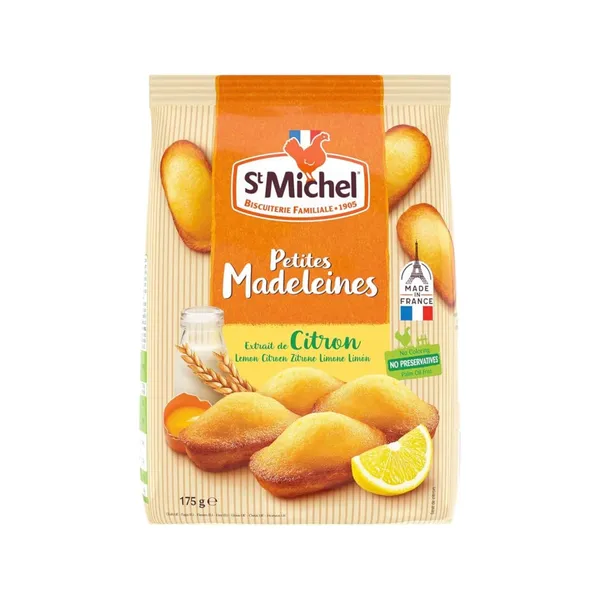 Kēkss St Michel Madeleines ar citr.garšu 175g