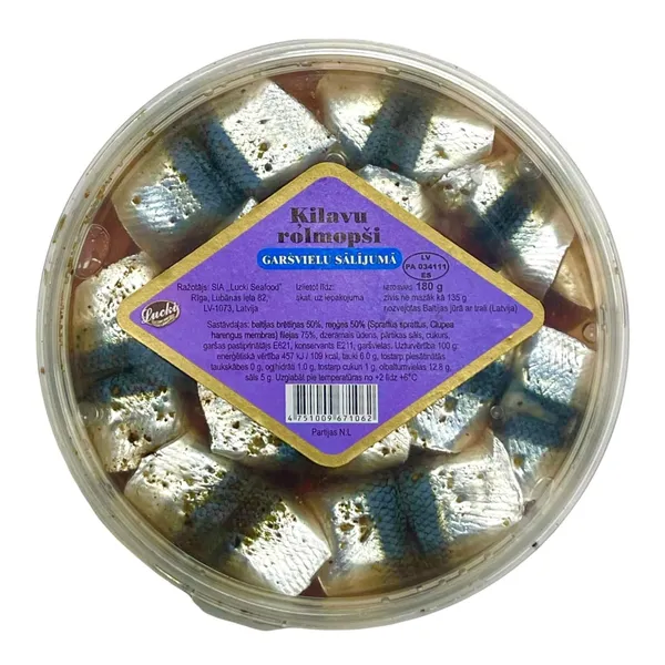 Ķilavu rolmopši Lucki garšv. sāl. 180g/135g