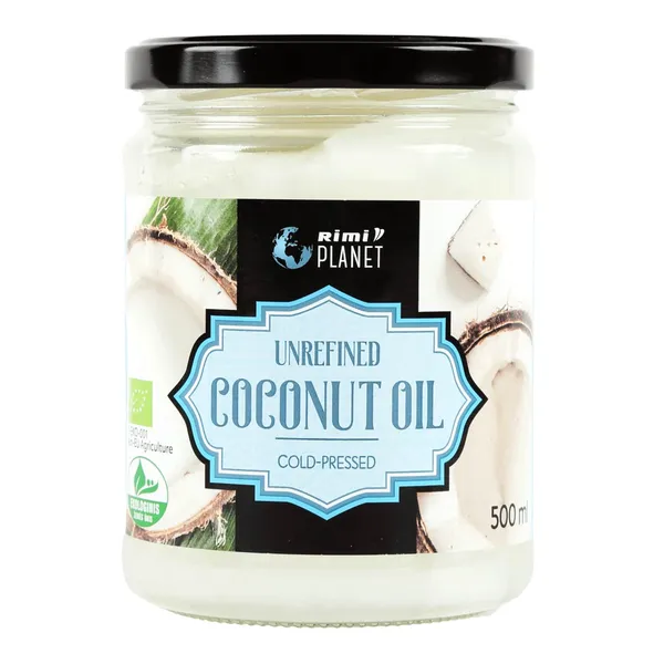 Kokosriekstu eļļa Rimi nerafinēta 500ml